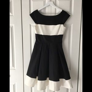 Kate Spade black and white dress